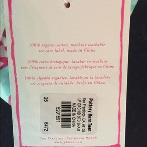 Pottery Barn Lilly Pulitzer Via Flora sham